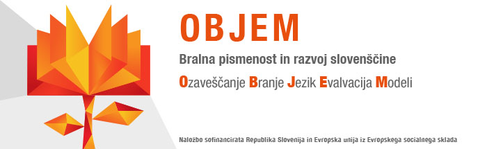 OBJEM, Bralna pismenost in razvoj slovenščine